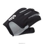 Gill MarineDeckhand Gloves - Short Finger 88888X139 Black - Image 2