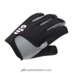 Gill MarineDeckhand Gloves - Short Finger 88888X139 Black