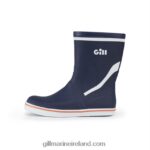 Gill MarineJunior Short Cruising Boot 88888X268 Dark Blue