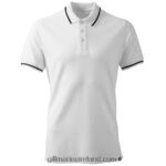 Gill MarineMen's Crew Polo Shirt 88888X250 White