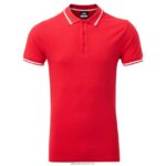 Gill MarineMen's Crew Polo Shirt 88888X533 Red - Image 2