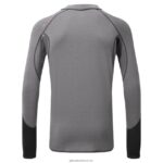 Gill MarineMen's Eco Pro Rash Vest Long Sleeve 88888X473 Grey Melange - Image 3