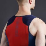 Gill MarineMen's FireCell Long John 88888X228 Dark Denim & Orange - Image 4