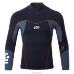 Gill MarineMen's FireCell Top 88888X227 Dark Denim & Orange - Image 2