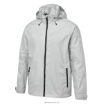 Gill MarineMen's Hooded Lite Jacket 88888X18 Silver - Image 2
