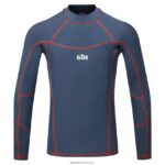 Gill MarineMen's Pro Rash Vest Long Sleeve 88888X601 Ocean - Image 2