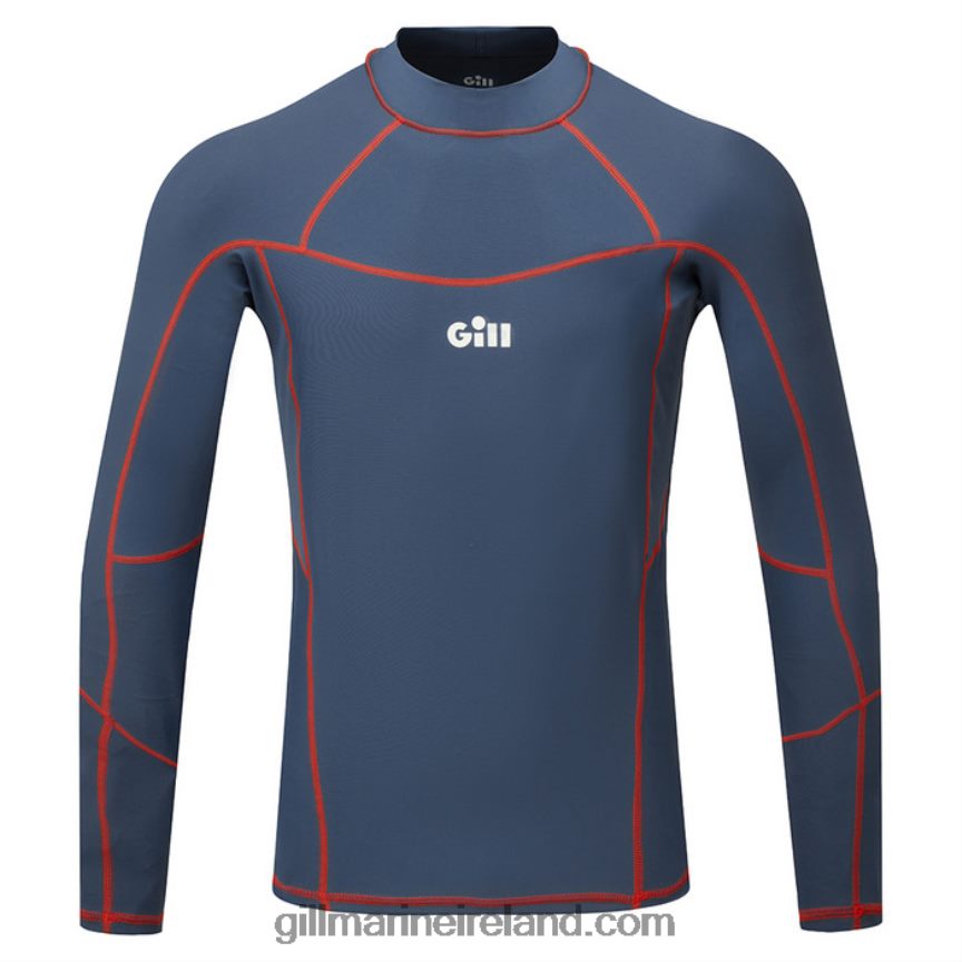 gill_marinemens_pro_rash_vest_long_sleeve_88888x601_ocean.jpg Gill MarineMen's Pro Rash Vest Long Sleeve 88888X601 Ocean - Image 1