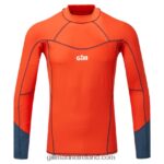 Gill MarineMen's Pro Rash Vest Long Sleeve 88888X602 Orange
