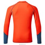 Gill MarineMen's Pro Rash Vest Long Sleeve 88888X602 Orange - Image 3