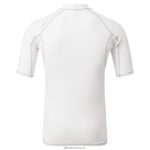 Gill MarineMen's Pro Rash Vest Short Sleeve 88888X588 White - Image 3