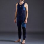 Gill MarineMen's Race FireCell Skiff Suit 88888X567 Dark Denim & Orange - Image 13