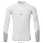 Gill MarineMen's Rash Vest - Long Sleeve 88888X278 White - Image 2