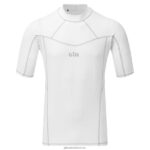 Gill MarineMen's Rash Vest - Short Sleeve 88888X274 White - Image 2