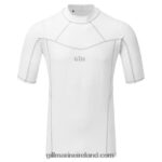 Gill MarineMen's Rash Vest - Short Sleeve 88888X274 White