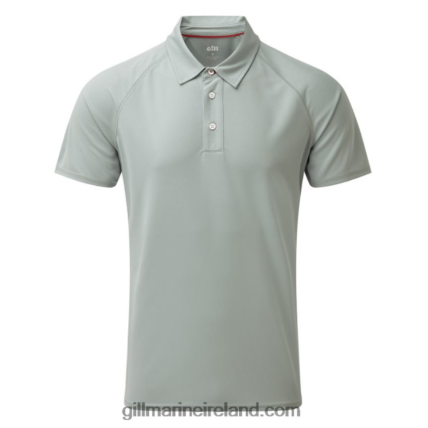 gill_marinemens_uv_tec_polo_88888x487_medium_grey.jpg Gill MarineMen's UV Tec Polo 88888X487 Medium Grey - Image 1