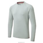 Gill MarineMen's UV Tec Tee - Long Sleeve 88888X131 Medium Grey - Image 6