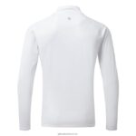 Gill MarineMen's UV Tec Zip Tee - Long Sleeve 88888X215 White - Image 5
