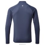Gill MarineMen's UV Tec Zip Tee - Long Sleeve 88888X216 Ocean - Image 3