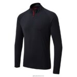 Gill MarineMen's UV Tec Zip Tee - Long Sleeve 88888X217 Navy - Image 6