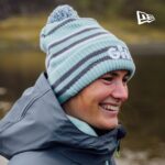 Gill MarineNew Era X Gill Bobble Hat 88888X25 Eggshell - Image 3