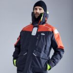 Gill MarineOS1 Ocean Jacket 88888X376 Graphite/Orange - Image 9