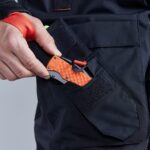 Gill MarineOS1 Ocean Trousers 88888X377 Graphite/Orange - Image 7