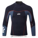 Gill MarineRace FireCell Top 88888X578 Dark Denim & Orange