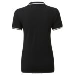Gill MarineWomen's Crew Polo Shirt 88888X245 Black - Image 3