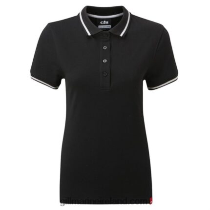 Gill MarineWomen's Crew Polo Shirt 88888X245 Black