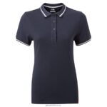 Gill MarineWomen's Crew Polo Shirt 88888X246 Navy - Image 2