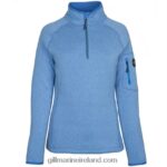 Gill MarineWomen's Knit Fleece 88888X304 Light Blue