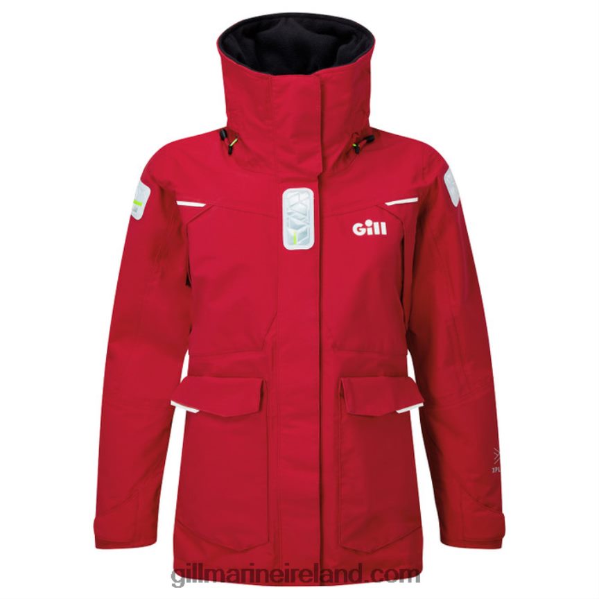 gill_marinewomens_os2_offshore_jacket_88888x347_red.jpg Gill MarineWomen's OS2 Offshore Jacket 88888X347 Red - Image 1