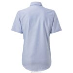 Gill MarineWomen's Oxford Shirt Short Sleeve 88888X296 Blue - Image 3