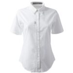 Gill MarineWomen's Oxford Shirt Short Sleeve 88888X297 White - Image 2