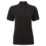 Gill MarineWomen's Polo Shirt 88888X251 Black - Image 2