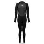 Gill MarineWomen's Pursuit Wetsuit 4/3mm Back Zip 88888X341 Black - Image 2
