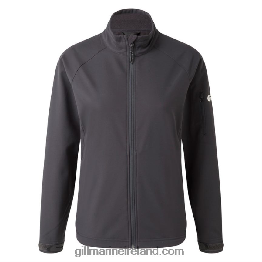 gill_marinewomens_team_softshell_jacket_88888x501_graphite.jpg Gill MarineWomen's Team Softshell Jacket 88888X501 Graphite - Image 1