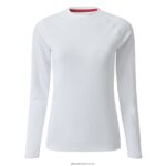 Gill MarineWomen's UV Tec Long Sleeve Tee 88888X512 White - Image 2