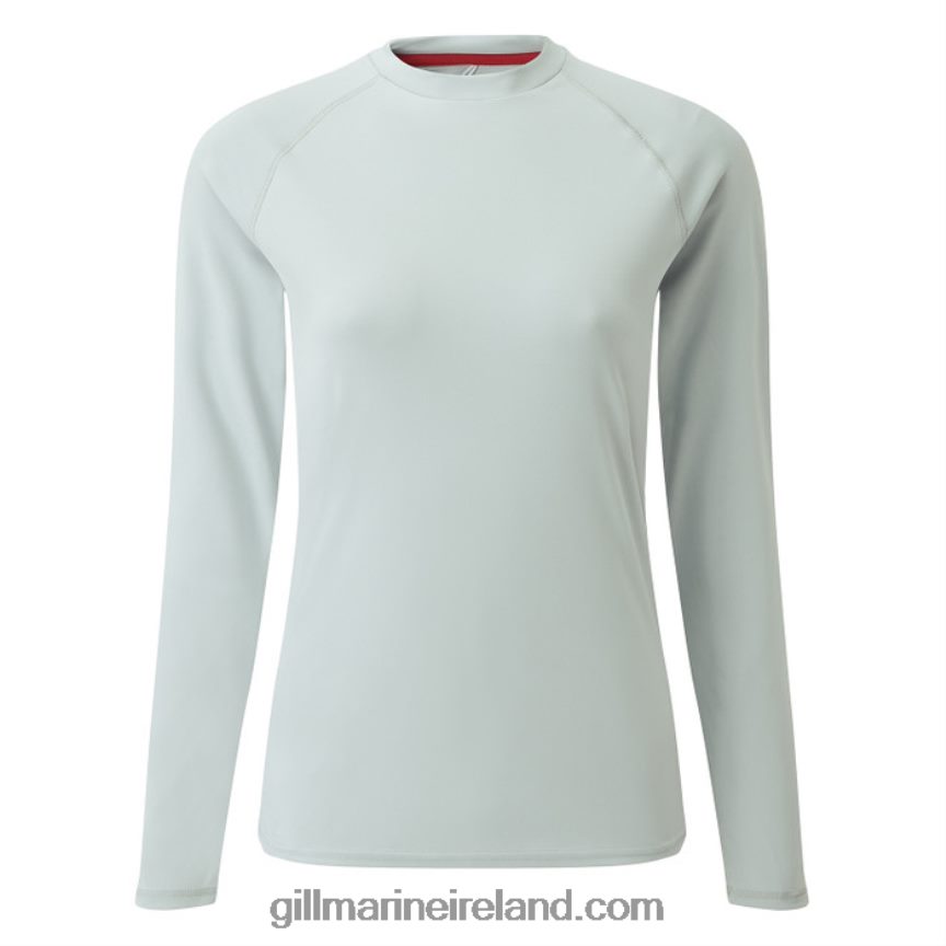 gill_marinewomens_uv_tec_long_sleeve_tee_88888x513_medium_grey.jpg Gill MarineWomen's UV Tec Long Sleeve Tee 88888X513 Medium Grey - Image 1