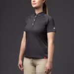 Gill MarineWomen's UV Tec Polo 88888X174 Charcoal - Image 3