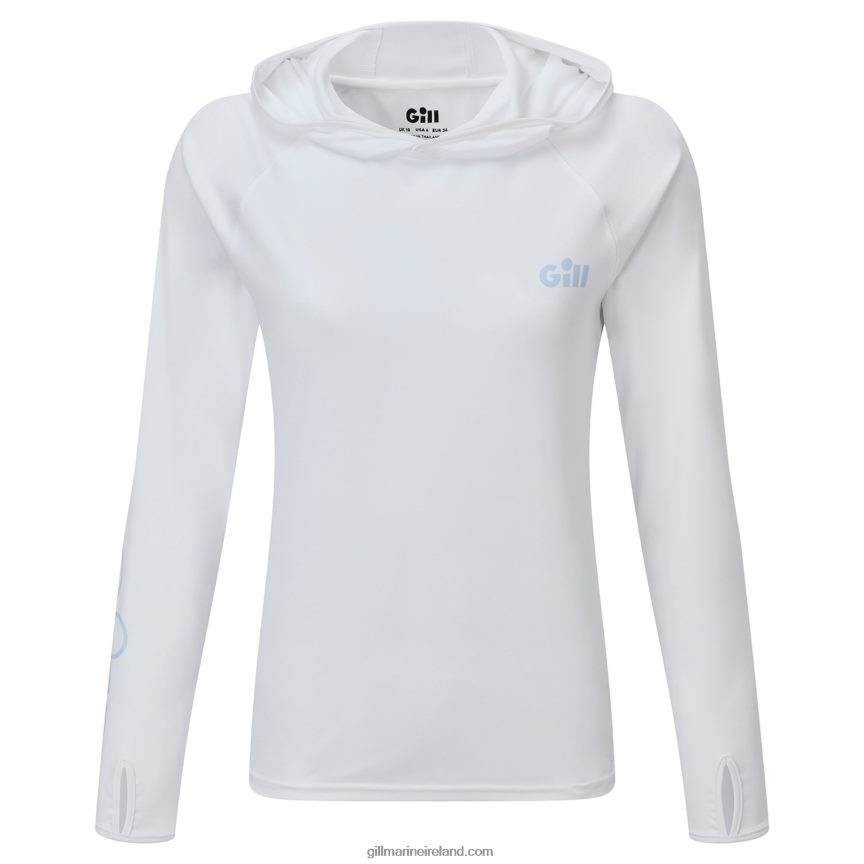 gill_marinewomens_xpel_tec_hoodie_88888x414_white.jpg Gill MarineWomen's XPEL Tec Hoodie 88888X414 White - Image 1