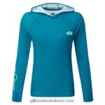 Gill MarineWomen's XPEL Tec Hoodie 88888X48 Pool Blue