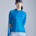 Gill MarineWomen's XPEL Tec Hoodie 88888X48 Pool Blue - Image 3