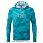 Gill MarineXPEL Tec Hoodie in Camo 88888X51 Pool Camo