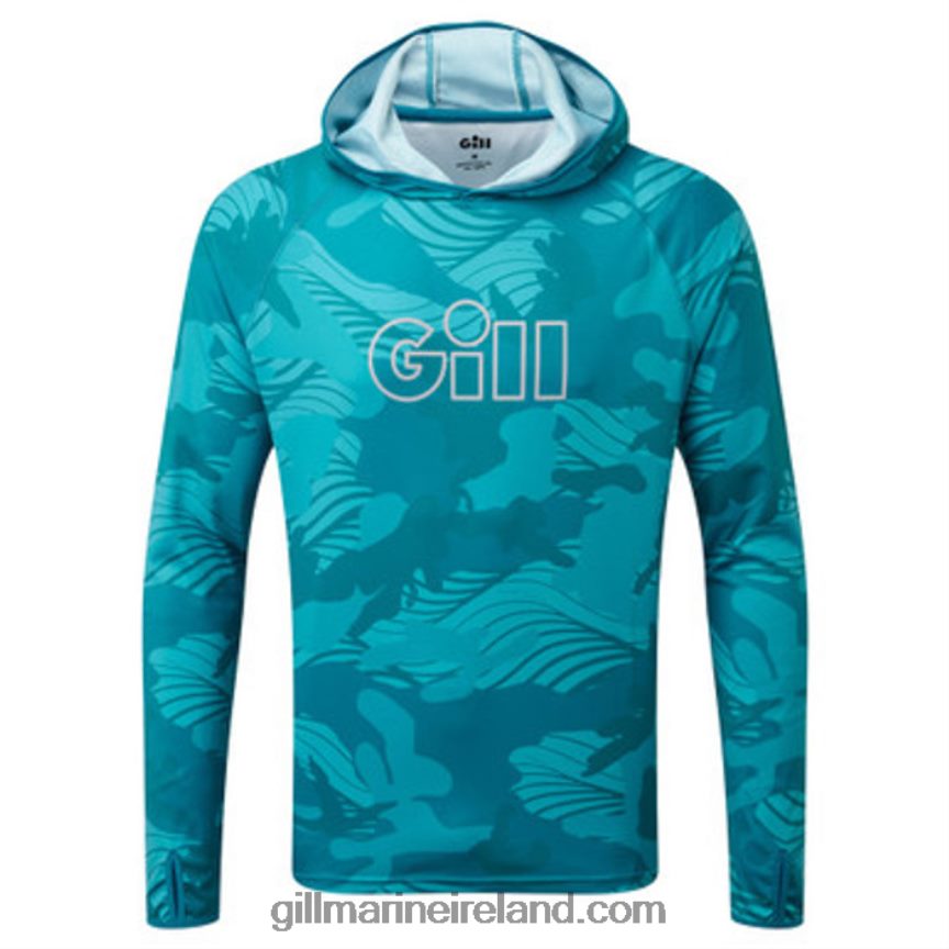 gill_marinexpel_tec_hoodie_in_camo_88888x51_pool_camo.jpg Gill MarineXPEL Tec Hoodie in Camo 88888X51 Pool Camo - Image 1
