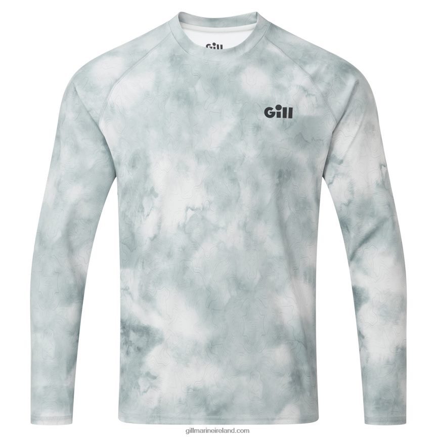Gill MarineXPEL Tec Long Sleeve Top in Glacier/Ice 88888X58 Glacier Camo - Image 1